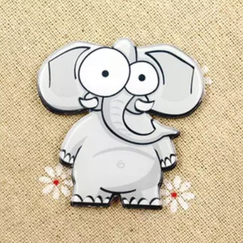 🎉 New Big Eyed Elephant Pin